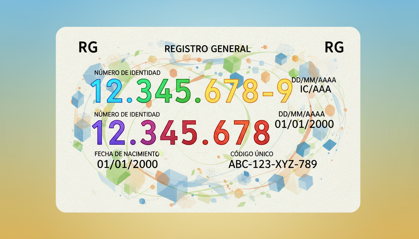 rg tem quantos numeros