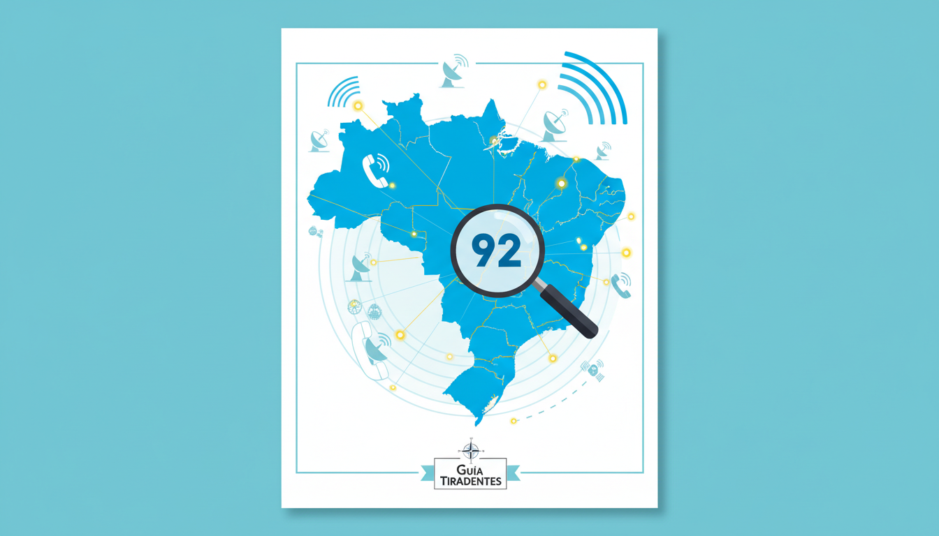 Prefixo 92 É De Qual Estado: Guia Prático