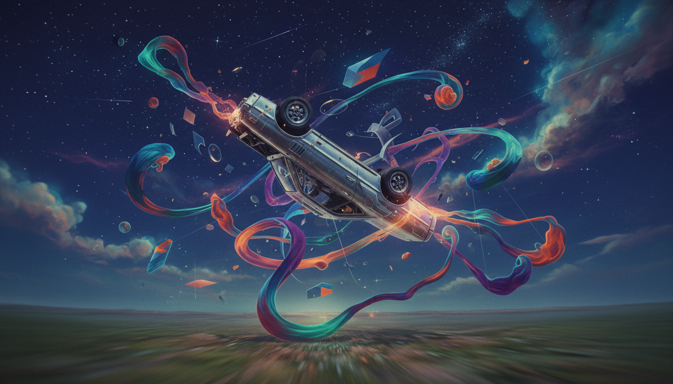 Sonhar com Carro Capotando: Significado e Interpretação